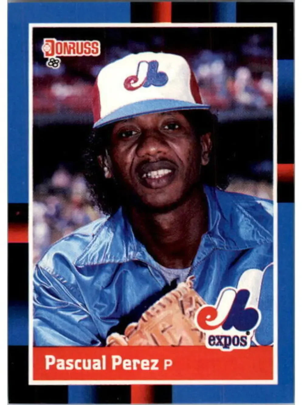 1988 Pascual Perez Donruss Baseball Card #591